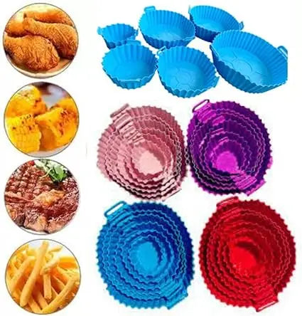 Kit com 6 unidades de capas protetoras para AirFryer e Forno Elétrico